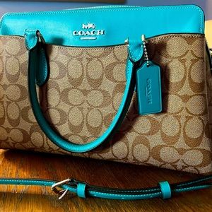 Coach Signature Darcie Carryall
